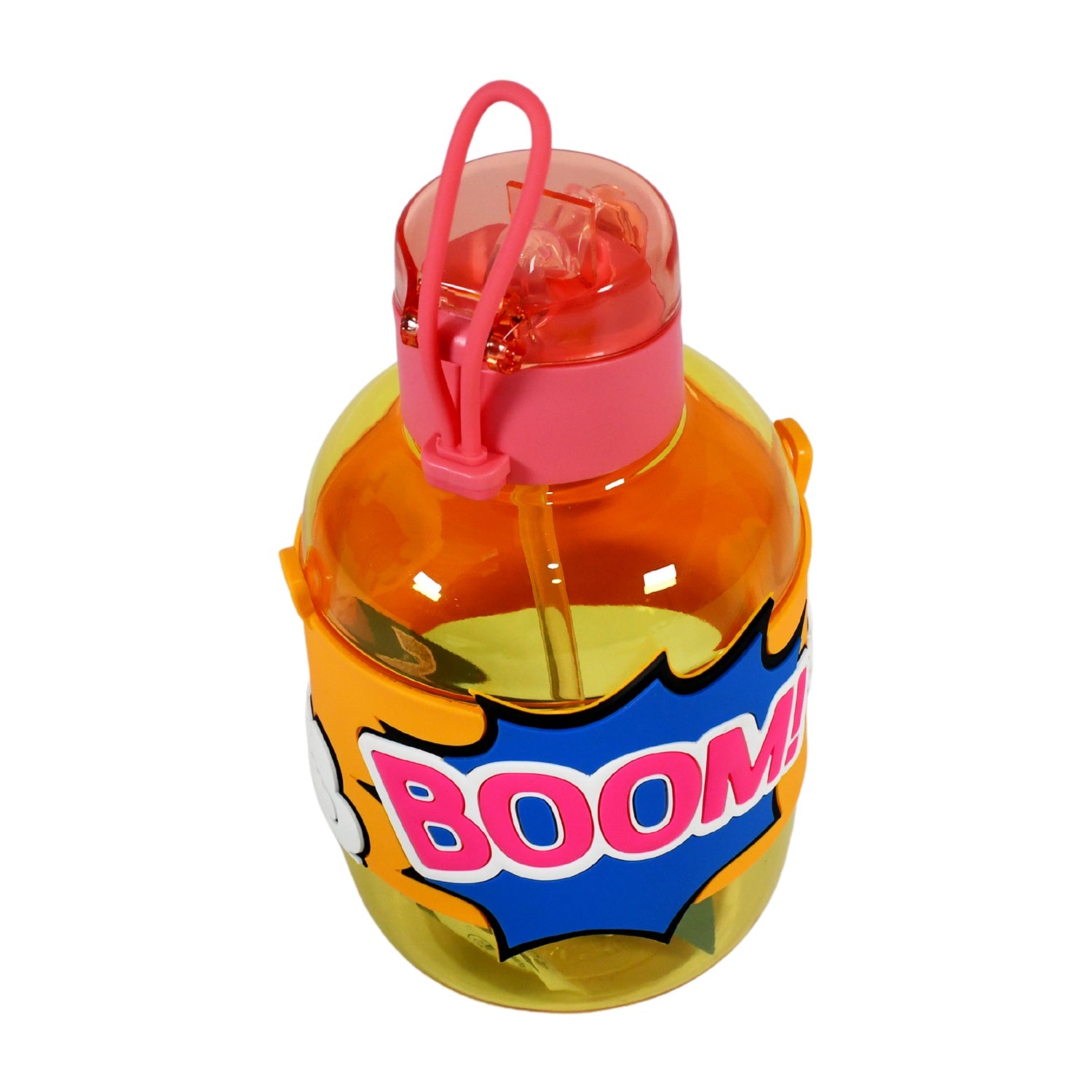 12852 Cute Plastic Water Bottle with adjustable shoulder strap, Straw and Rubber Grip potable drinking cup Water Bottle For Kids | Water Bottle (1 Pc / 750 ML) 12852 Cute Plastic Water Bottle with adjustable shoulder strap, Straw and Rubber Grip potable drinking cup Water Bottle For Kids | Water Bottle (1 Pc / 750 ML)